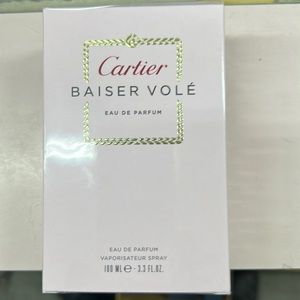 Cartier BAISER VOLE EAU DE PARFUM 100ml Edp spray new never used great fragrance